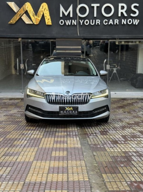 Skoda Superb 2021 Silver Automatic Used for Sale in Heliopolis - 1