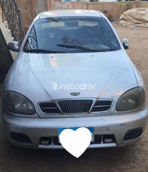 دايو لانوس 2 2003 رمادي يدوي مستعملة للبيع في الباجور - 1