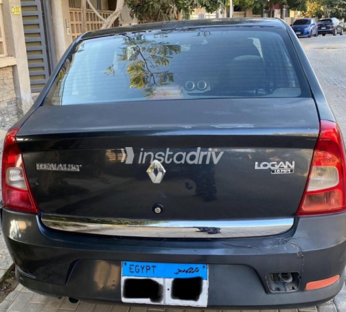 Renault Logan 2010 Black Manual Used for Sale in 6 October - 1