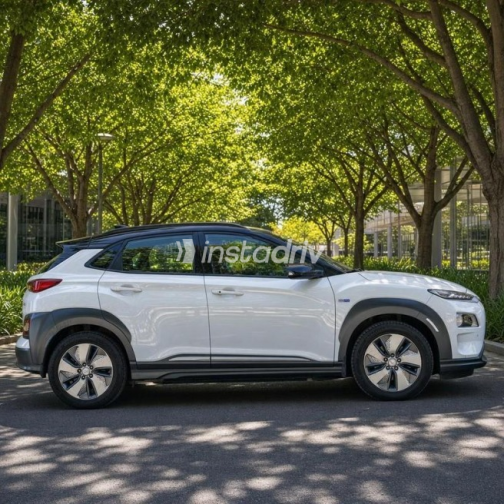 Hyundai Kona 2020 White Automatic Used for Sale in Greater Cairo ( Cairo + Giza) - 3