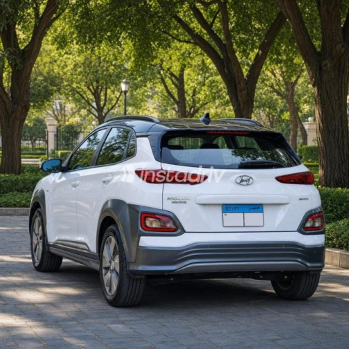 Hyundai Kona 2020 White Automatic Used for Sale in Greater Cairo ( Cairo + Giza) - 7