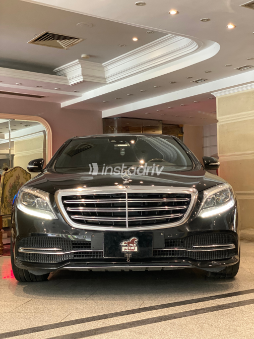 Mercedes S 450 2018 Black Automatic Used for Sale in Heliopolis - 1