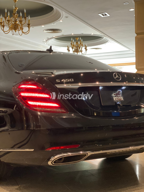 Mercedes S 450 2018 Black Automatic Used for Sale in Heliopolis - 8