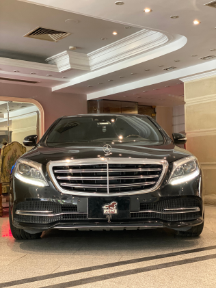 مرسيدس S 450 2018 أسود أوتوماتيك مستعملة للبيع في مصر الجديدة