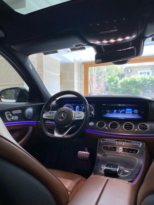 مرسيدس E 350 2020 أبيض أوتوماتيك مستعملة للبيع في مصر الجديدة