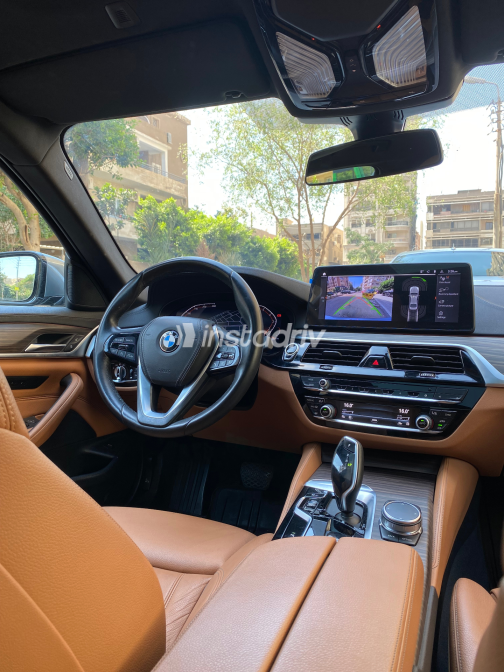 BMW 520 2023 Gray Automatic Used for Sale in Heliopolis - 2
