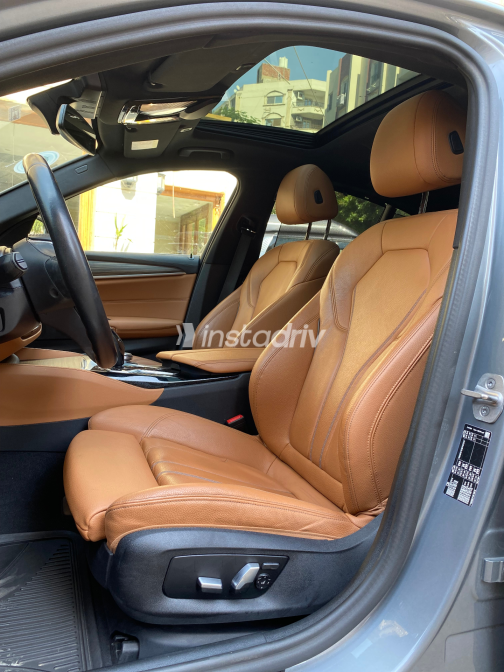 BMW 520 2023 Gray Automatic Used for Sale in Heliopolis - 4