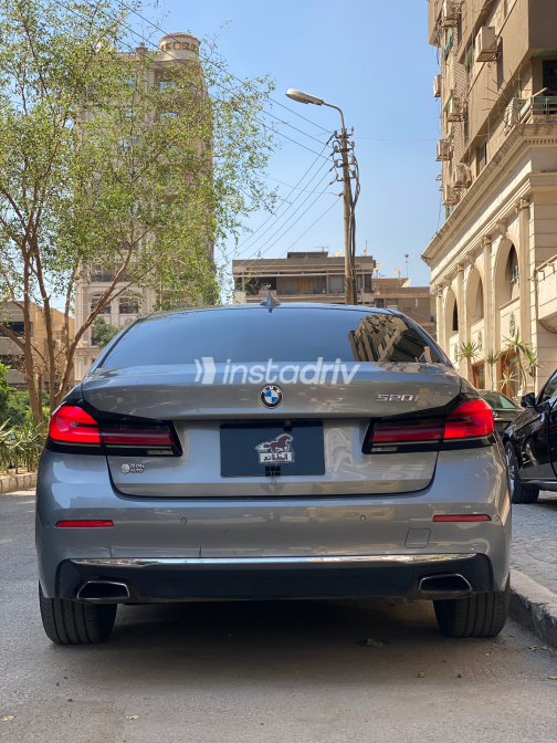 BMW 520 2023 Gray Automatic Used for Sale in Heliopolis - 6
