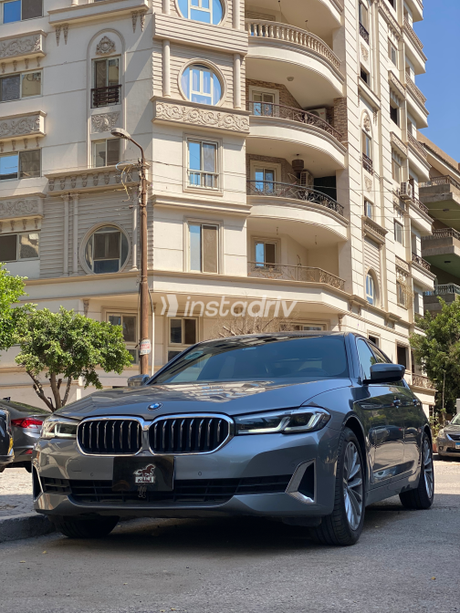 BMW 520 2023 Gray Automatic Used for Sale in Heliopolis - 7