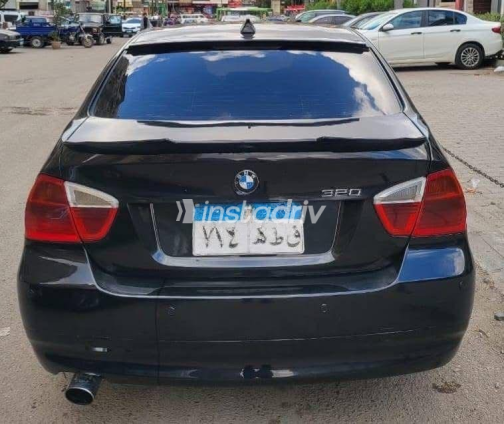 BMW 320 2006 Black Automatic Used for Sale in Cairo - 2