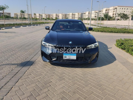 BMW 320 2023 Black Automatic Used for Sale in Cairo - 1