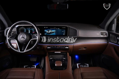 مرسيدس GLE 2024 أسود أوتوماتيك مستعملة للبيع في مدينة الشيخ زايد - 6