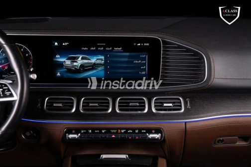 مرسيدس GLE 2024 أسود أوتوماتيك مستعملة للبيع في مدينة الشيخ زايد - 7