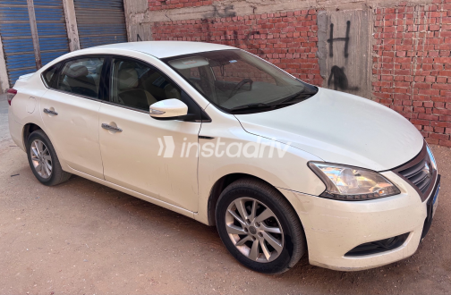 Nissan Sentra 2015 White Automatic Used for Sale in Heliopolis - 1