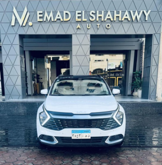 كيا سبورتاج 2023 أبيض أوتوماتيك مستعملة للبيع في دمياط
