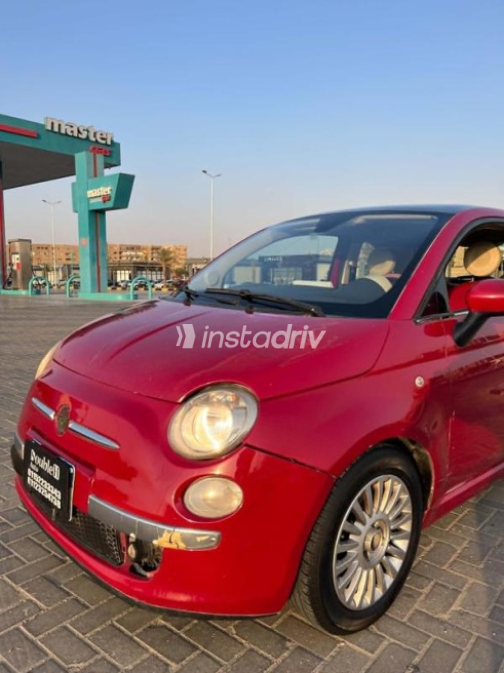 فيات 500 2009 أحمر غامق أوتوماتيك مستعملة للبيع في مدينة نصر - 7
