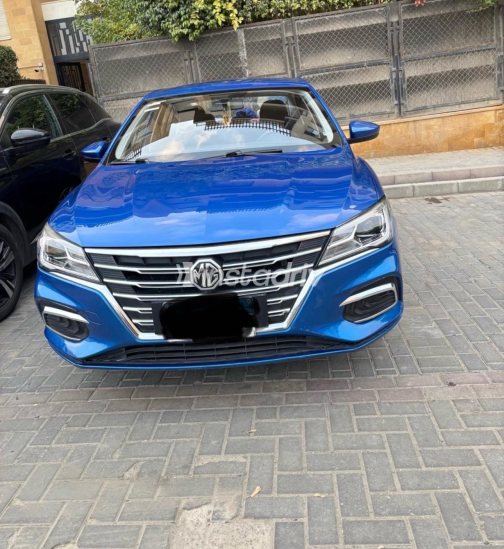 ام جى 5 2022 أزرق أوتوماتيك مستعملة للبيع في القاهرة - 1