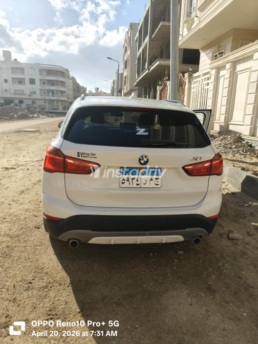 BMW X1 2018 White Automatic Used for Sale in Damietta - 5