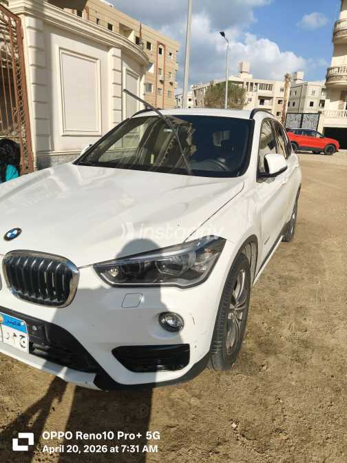 BMW X1 2018 White Automatic Used for Sale in Damietta - 9