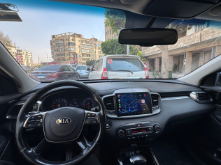 كيا سورينتو 2019 أبيض أوتوماتيك مستعملة للبيع في الجيزة