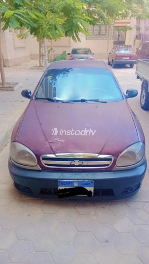 Chevrolet Lanos 2010 Dark Red Manual Used for Sale in 6 October - 3