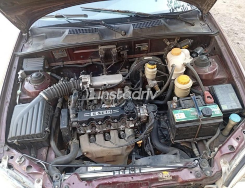 Chevrolet Lanos 2010 Dark Red Manual Used for Sale in 6 October - 4