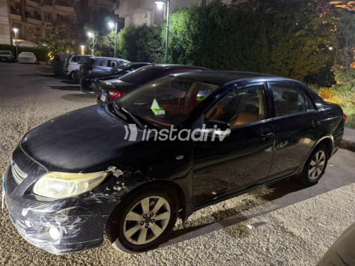 Toyota Corolla 2008 Black Automatic Used for Sale in 6 October - 1