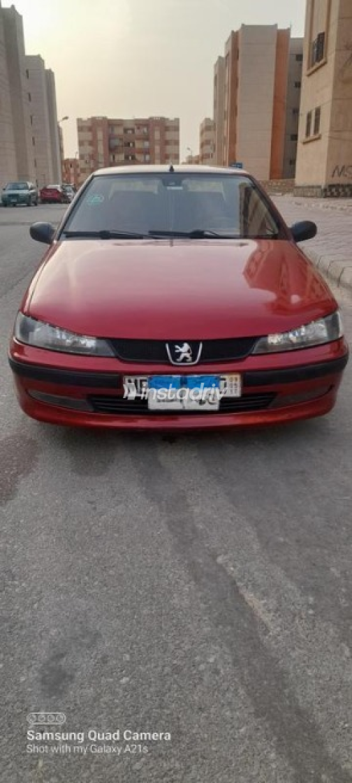بيجو 406 2003 أحمر غامق أوتوماتيك مستعملة للبيع في القاهرة - 7