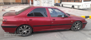 بيجو 406 2003 أحمر غامق أوتوماتيك مستعملة للبيع في القاهرة