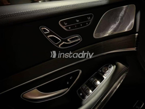 مرسيدس S 450 2019 أسود أوتوماتيك مستعملة للبيع في الدقى - 4