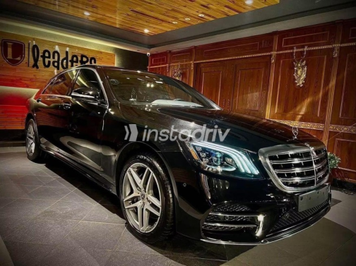 مرسيدس S 450 2019 أسود أوتوماتيك مستعملة للبيع في الدقى - 5