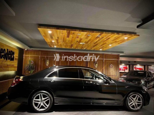 مرسيدس S 450 2019 أسود أوتوماتيك مستعملة للبيع في الدقى - 9