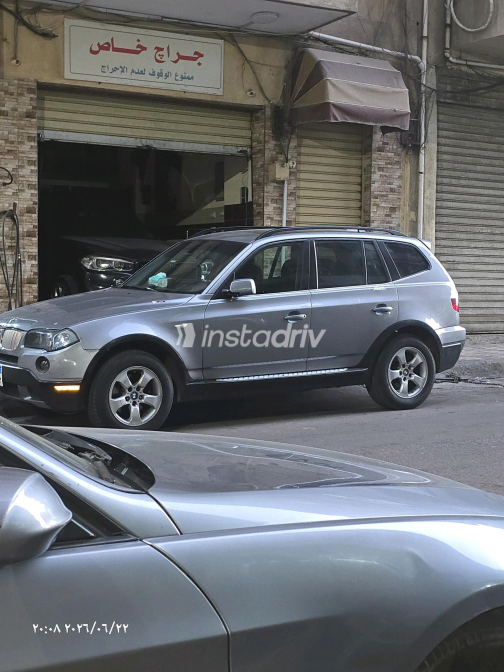 بي ام دبليو X3 2007 فضي أوتوماتيك مستعملة للبيع في الإسكندرية - 2