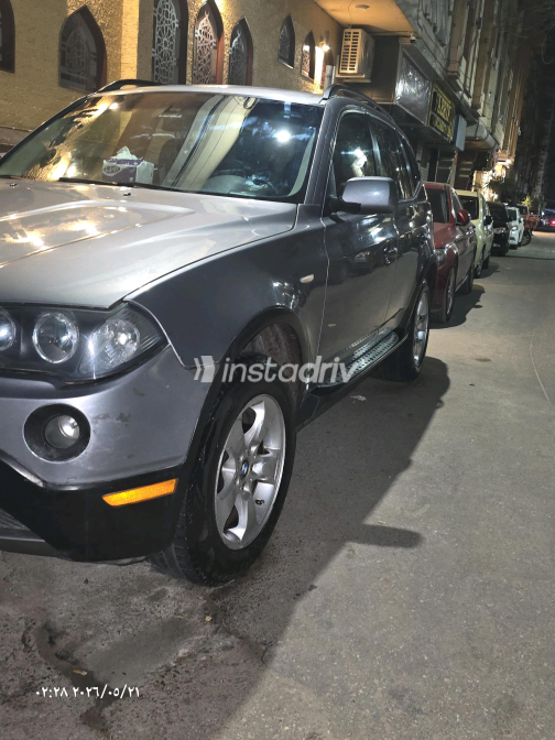 بي ام دبليو X3 2007 فضي أوتوماتيك مستعملة للبيع في الإسكندرية - 3