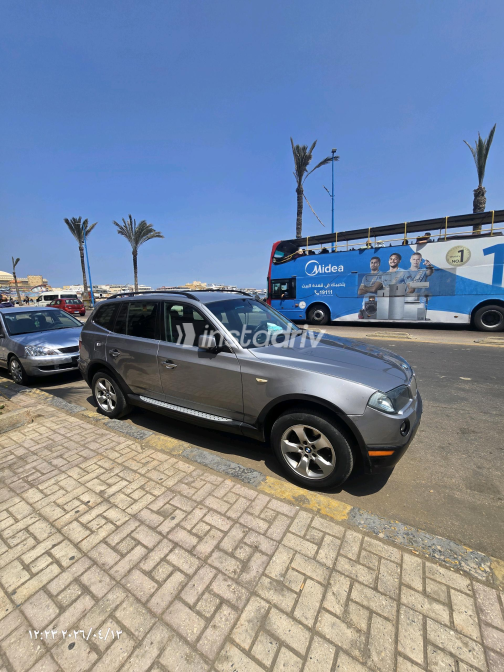 بي ام دبليو X3 2007 فضي أوتوماتيك مستعملة للبيع في الإسكندرية - 9