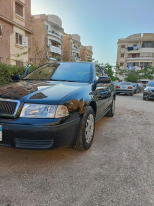 سكودا اوكتافيا A4 2008 أسود أوتوماتيك مستعملة للبيع في العاشر من رمضان