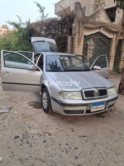 سكودا اوكتافيا A4 2003 فضي يدوي مستعملة للبيع في شبين الكوم - 2