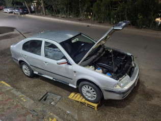 سكودا اوكتافيا A4 2003 فضي يدوي مستعملة للبيع في شبين الكوم