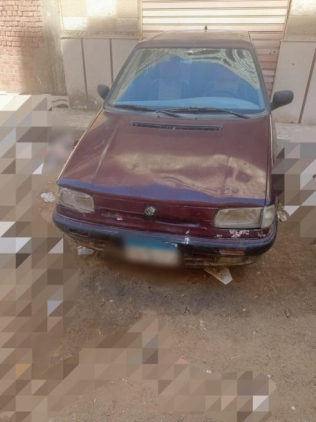 سكودا فيليشيا 1998 أحمر غامق يدوي مستعملة للبيع في السويس‎