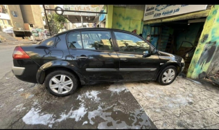 رينو ميجان 2006 أسود أوتوماتيك مستعملة للبيع في المقطم