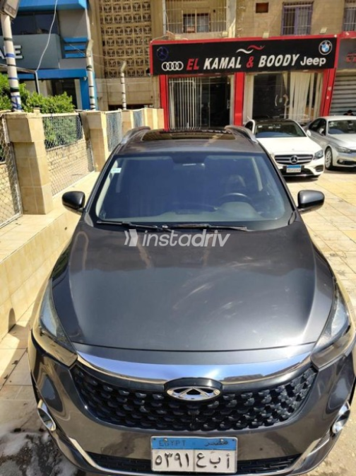 Chery Tiggo 7 2022 Gray Automatic Used for Sale in Nasr city - 4