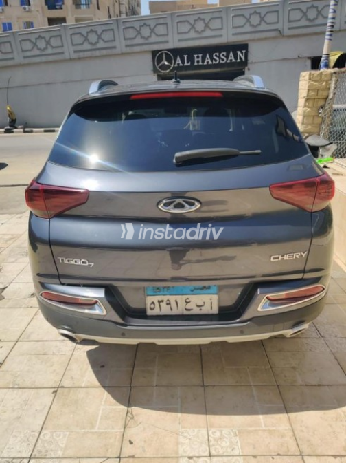 Chery Tiggo 7 2022 Gray Automatic Used for Sale in Nasr city - 5
