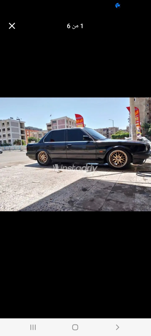 بي ام دبليو M3 1990 أسود يدوي مستعملة للبيع في القناطر الخيرية - 3