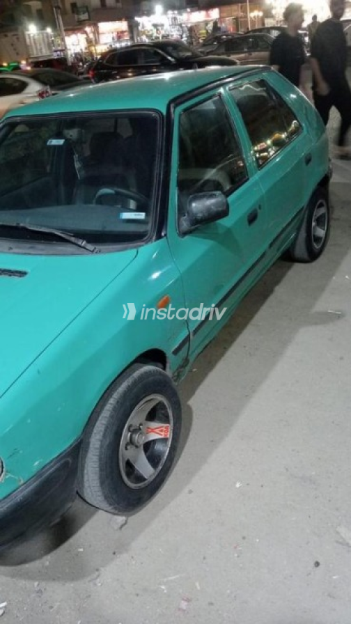 سكودا فيليشيا 1995 أخضر يدوي مستعملة للبيع في المرج - 2