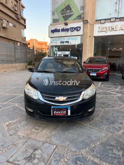 شيفروليه أوبترا 2021 أسود أوتوماتيك مستعملة للبيع في الجيزة - 4