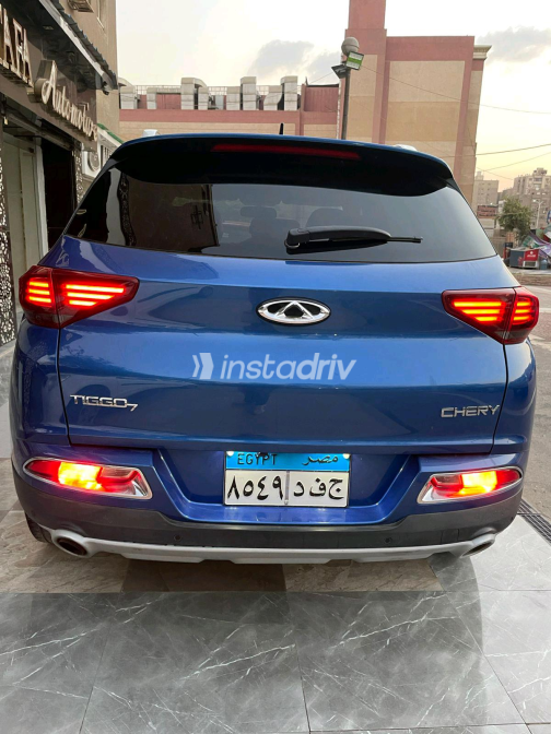 شيرى تيجو 7 2023 أزرق أوتوماتيك مستعملة للبيع في مدينة نصر - 10