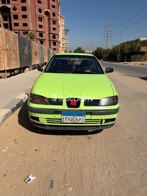 سيات ابيزا 2000 أخضر يدوي مستعملة للبيع في المعادى - 4