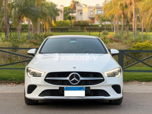 Mercedes CLA 180 2021 White Automatic Used for Sale in Maadi - 3