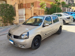 رينو كليو 2008 أبيض يدوي مستعملة للبيع في القاهرة