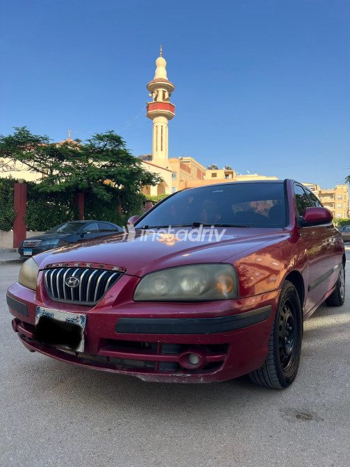 Hyundai Elantra 2006 White Manual Used for Sale in Cairo - 3